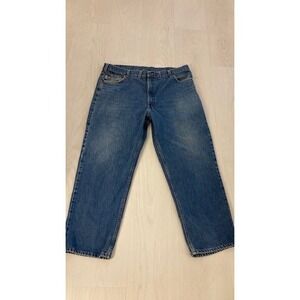 Vintage Carhart Mens Blue Jeans 40 x 27 1/4